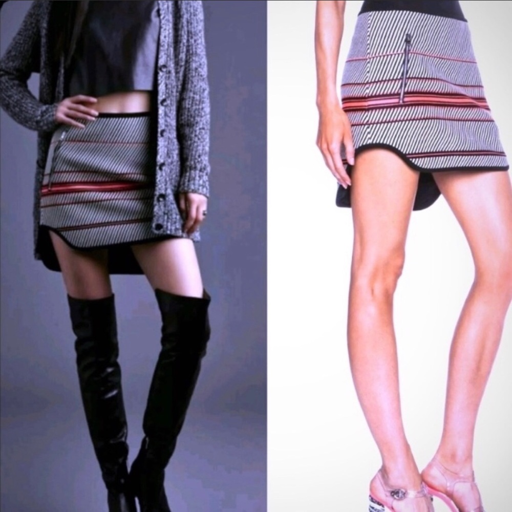 Rag & Bone Bess Skirt [neon accents]
